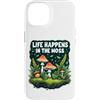 Amante Di Muschio Mossarium Foresta In M Custodia per iPhone 14 Life Happens In The Moss Mossarium Bosco Da Interno