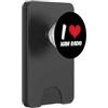 Click Like for Ham Radio Prosciutto Radio e Amatoriale Radio Amante Design PopSockets PopWallet per MagSafe