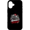 Norse Viking Saga Gunnar Hallgerd Legend Custodia per iPhone 16 Gunnar E Hallgerd Viking Norse Saga Heroes