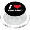 Click Like for Ham Radio Prosciutto Radio e Amatoriale Radio Amante Design PopSockets PopGrip per MagSafe