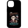 Cappuccino Coffee Drinker Designs Custodia per iPhone 14 Divertente caffè amante mattina caffeina tossicodipendente caffè umorismo