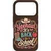 Teacher & Classroom Co. Custodia per iPhone 17 Pro Western Back To School Cowgirl Insegnante Studente Vibe