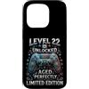 22 Years Old Gamer Birthday Gifts Appare Custodia per iPhone 15 Pro 22 ° compleanno Gamer Level 22 Videogiochi sbloccati