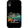 Marshall Islands Souvenir Gift Custodia per iPhone XR Regalo disegnato a mano del punto di riferimento di viaggio delle Isole Marshall Majuro