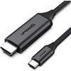 Upgrow, Cavo da USB-C a HDMI, 4K a 60 Hz, 1,2 m, da USB tipo C a HDMI, per MacBook Pro, MacBook Air, iPad Pro, iMac, Chromebook Pixel