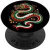 Mythic Mexico Creations Mexico Dragon Heritage, fantasia mitica, design artistico colorato PopSockets PopGrip Adesivo