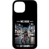 Night Rad Raccoon Co. Custodia per iPhone 15 We Ride At Dawn Raccoon Triciclo City Rider