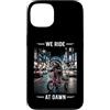 Night Rad Raccoon Co. Custodia per iPhone 13 We Ride At Dawn Raccoon Triciclo City Rider