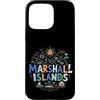 Marshall Islands Souvenir Gift Custodia per iPhone 15 Pro Max Regalo di riferimento disegnato a mano del ricordo di viaggio delle Isole Marshall