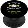 Click Like for Ham Radio Radio prosciutto, e, amatoriale, radio, disegno, con, amatoriale, radio, simbolo PopSockets PopGrip Adesivo