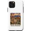 Atomic Gorilla Custodia per iPhone 11 Pro Nuovo Messico Acquerello Paesaggio Southwest Viaggi Design