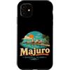 Marshall Islands Souvenir Gift Custodia per iPhone 11 Vintage Majuro Isole Marshall viaggio punto di riferimento regalo