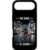 Night Rad Raccoon Co. Custodia per iPhone Air We Ride At Dawn Raccoon Triciclo City Rider