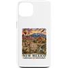 Atomic Gorilla Custodia per iPhone 13 Nuovo Messico Acquerello Paesaggio Southwest Viaggi Design