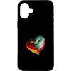 Germany Italy Flag Custodia per iPhone 16 Plus Germania Italia