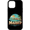 Marshall Islands Souvenir Gift Custodia per iPhone 12 Pro Max Vintage Majuro Isole Marshall viaggio punto di riferimento regalo
