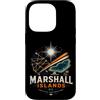 Marshall Islands Souvenir Gift Custodia per iPhone 14 Pro Souvenir da viaggio vintage delle Isole Marshall
