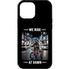 Night Rad Raccoon Co. Custodia per iPhone 12 Pro Max We Ride At Dawn Raccoon Triciclo City Rider
