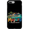 Marshall Islands Souvenir Gift Custodia per iPhone 7 Plus/8 Plus Regalo disegnato a mano del punto di riferimento di viaggio delle Isole Marshall Majuro