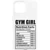 Funny Nutrition Facts Fitness Workout Custodia per iPhone 15 Palestra Ragazza Fatti nutrizionali Allenamento Fitness Divertente