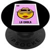 Funny Mexican Pride Designs La Chola Lowrider Chicana Style Retro Chicano Culture PopSockets PopGrip Adesivo