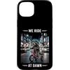 Night Rad Raccoon Co. Custodia per iPhone 15 Plus We Ride At Dawn Raccoon Triciclo City Rider