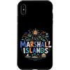 Marshall Islands Souvenir Gift Custodia per iPhone XS Max Regalo di riferimento disegnato a mano del ricordo di viaggio delle Isole Marshall