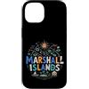 Marshall Islands Souvenir Gift Custodia per iPhone 14 Regalo di riferimento disegnato a mano del ricordo di viaggio delle Isole Marshall