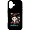 Cappuccino Coffee Drinker Designs Custodia per iPhone 17 Divertente caffè amante mattina caffeina tossicodipendente caffè umorismo