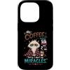 Cappuccino Coffee Drinker Designs Custodia per iPhone 14 Pro Divertente caffè amante mattina caffeina tossicodipendente caffè umorismo