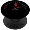 FUEL&LOVE Beyond Limits retrò Fueled by Vintage bodybuilding per donna bodybuilder PopSockets PopGrip Adesivo
