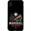 Marshall Islands Souvenir Gift Custodia per iPhone XS Max Souvenir da viaggio vintage delle Isole Marshall