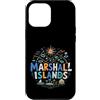 Marshall Islands Souvenir Gift Custodia per iPhone 12 Pro Max Regalo di riferimento disegnato a mano del ricordo di viaggio delle Isole Marshall