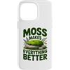 Amante Di Muschio Mossarium Foresta In M Custodia per iPhone 14 Pro Max Moss Makes Everything Better Mossarium Bosco Da Interno