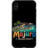 Marshall Islands Souvenir Gift Custodia per iPhone XS Max Regalo disegnato a mano del punto di riferimento di viaggio delle Isole Marshall Majuro