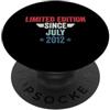 Legend Since Birthday Limited Edition Since July 2012 PopSockets PopGrip Adesivo