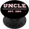 Uncle Est. 1994 Baseball Softball Uncles Zio baseball Dal 1994 Festa Compleanno dello Zio Vintage PopSockets PopGrip Adesivo