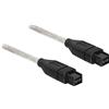 DELOCK Cavo FireWire FW800 9Pin -> FW800 9Pin St/St 3,00m