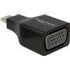 DELOCK Adapter USB-C > VGA (DP Alt Mode) St/Bu schwarz