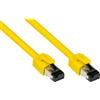 Alcasa 8080-030Y Cavo di rete 3 m Cat8.1 S/FTP (S-STP) giallo (8080-030Y)