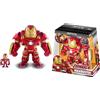 Smoby Marvel - Personaggio doppio Iron Man cm 5e Hulkbuster cm 15 Diecast