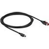 Delock Cavo USB alimentato DELOCK da spina 24v a Mini-DIN 3Pin 3 m