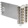 efbe Schott Modulo inseribile 3HE/14TE per 12 x SC -- Duplex, non equipaggiato