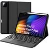 STRADO Custodia e touchpad per tastiera per Xiaomi Pad 7, Pad 7 PRO 11.2, con supporto per penna