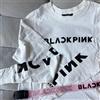 ROSA NERO T-shirt manica lunga BLACKPINK Gacha Belt Nylon x SHEL'TTER taglia gratuita