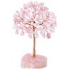 SODIAL Albero di di Quarzo Rosa, Artificiale e Albero di Pietr7804