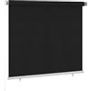 vidaXL Tenda a Rullo per Esterni 160x140 cm Nera