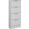 Oskar-Store Vicco Scarpiera da ingresso Gregor, Bianco, 63 x 150 cm