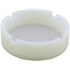 HOODANCOS Portacenere in Silicone Antiurto Luminosità Notturna, 8,3x2,3cm, Design Tondo