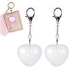 Bajbumgn 2 Pezzi Luce Tascabile Per Borsa, Love Wallet Tote Bag Touch Sensing Light, Luce Per Borsa Ricaricabile, LED a Tocco Attivato per Borse, Regalo Per Famiglia, Fidanzata, Mamma